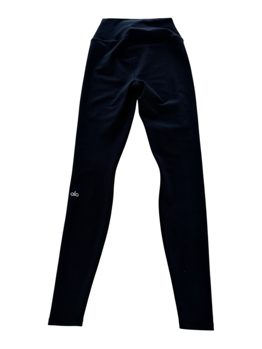 ALO Yoga Charcoal Distressed High-Waist Leggings - Picture 3 of 8